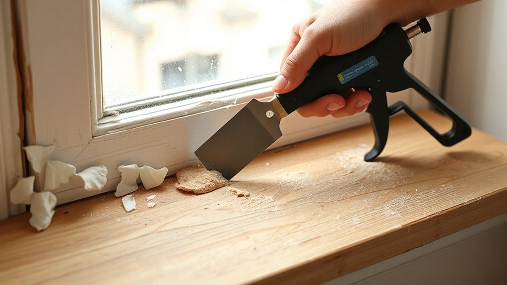 smooth fill sand caulk