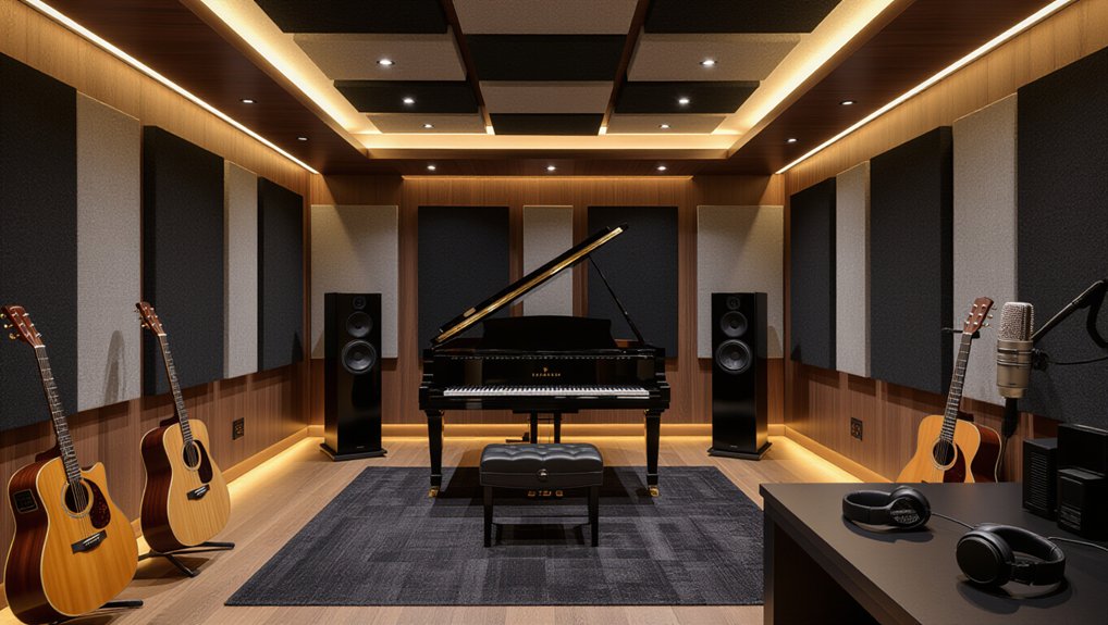 sound optimized music room
