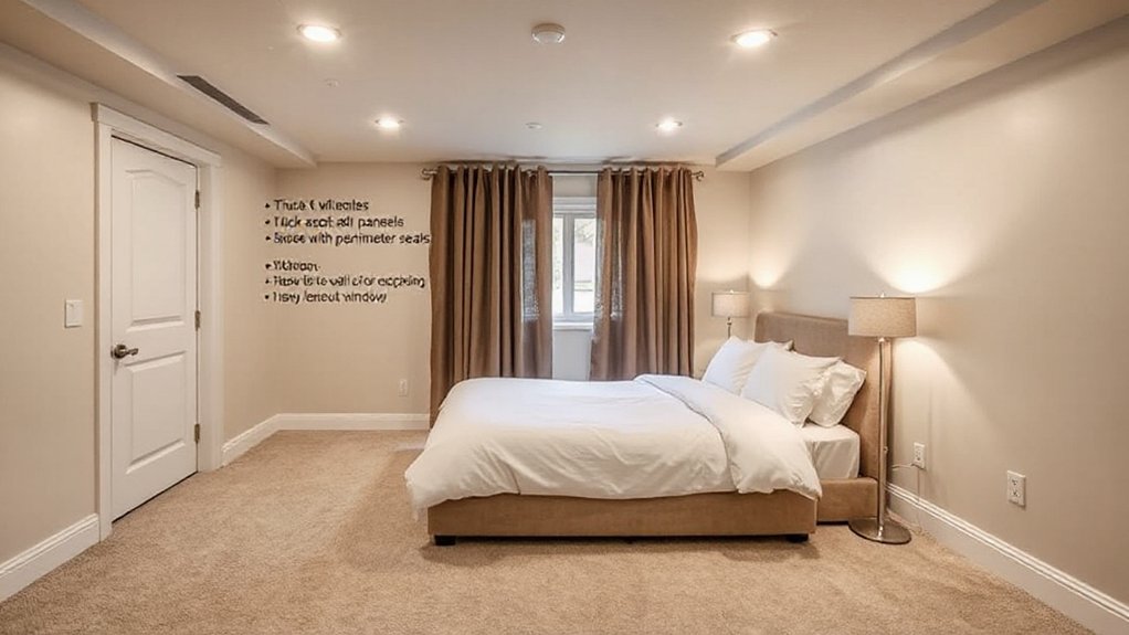 soundproofing basement guest suite
