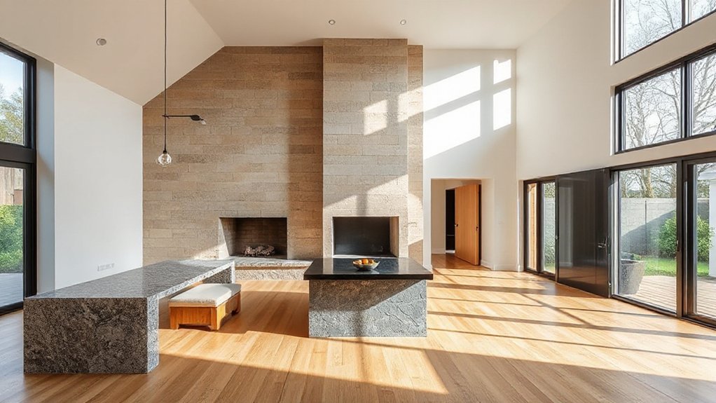 strategic stone placement enhances design
