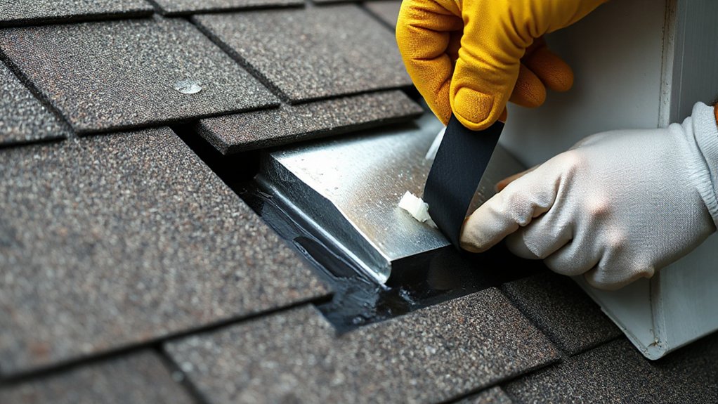 temporary roof leak repair
