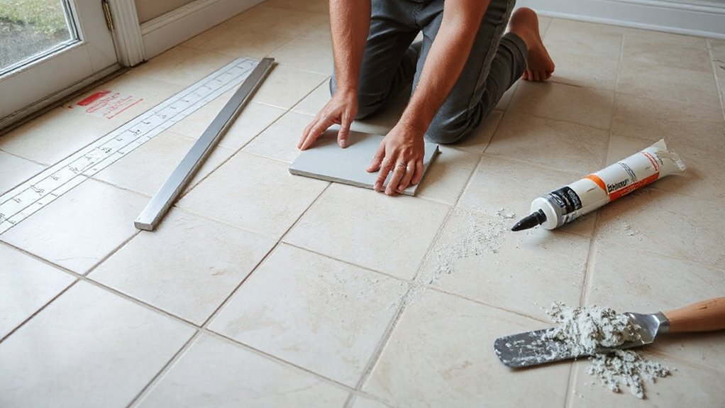 test tile fit and flatness