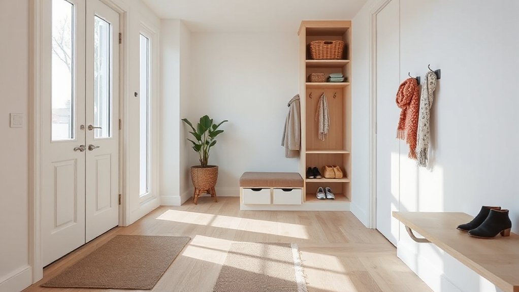 wall mounted organized storage