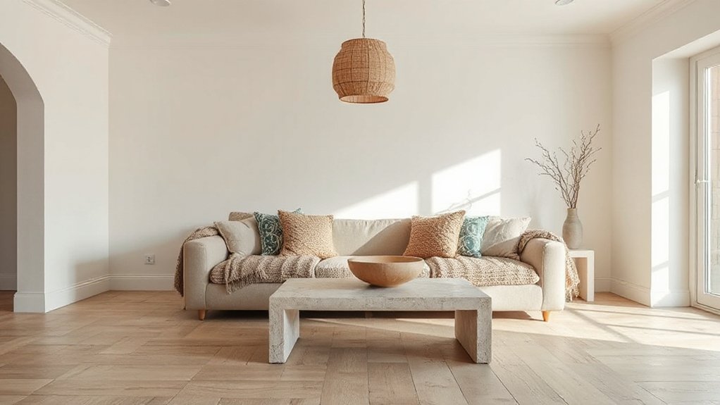 warm cozy neutral textures